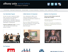 Tablet Screenshot of albanyasia.com
